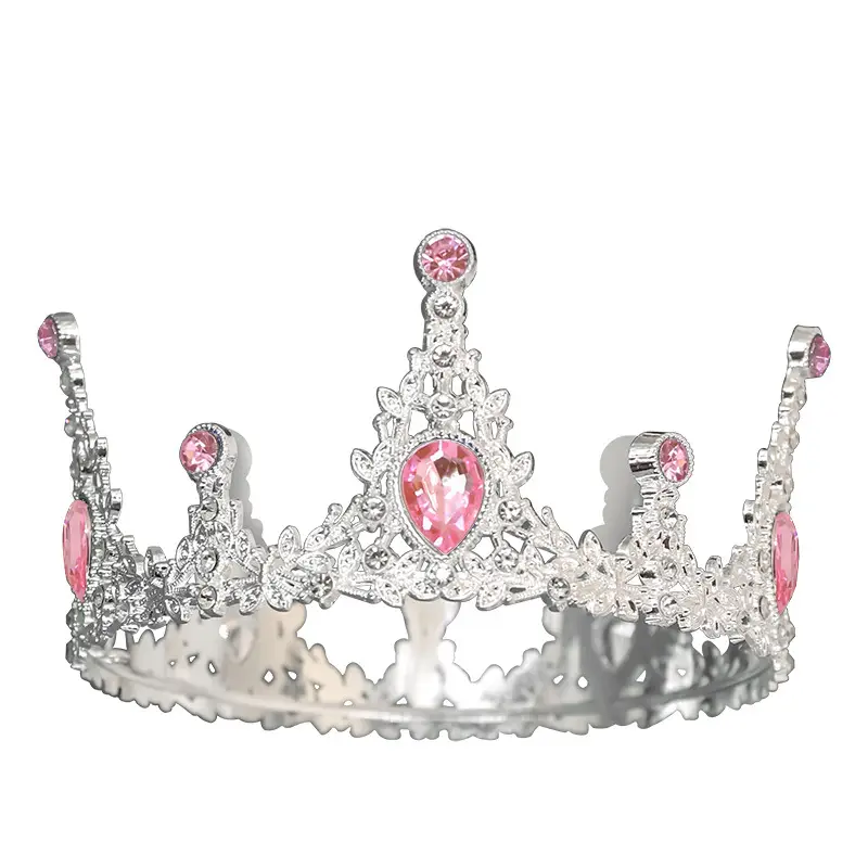 Luxury Gold Rhinestone Crown for Birthday & Events - Image 8