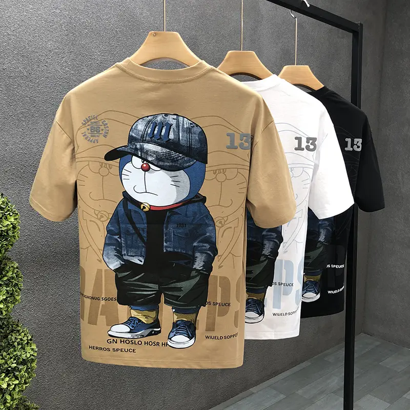 Cartoon Printed Short Sleeve T-shirt for Boys 2022 - Image 7