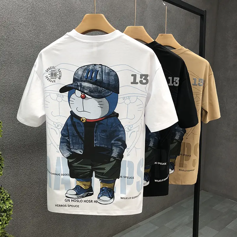 Cartoon Printed Short Sleeve T-shirt for Boys 2022 - Image 8