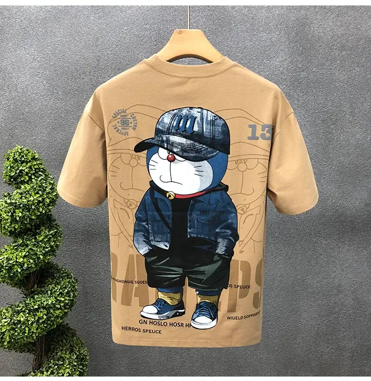 Cartoon Printed Short Sleeve T-shirt for Boys 2022 — feature 12