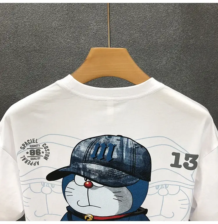 Cartoon Printed Short Sleeve T-shirt for Boys 2022 — feature 18