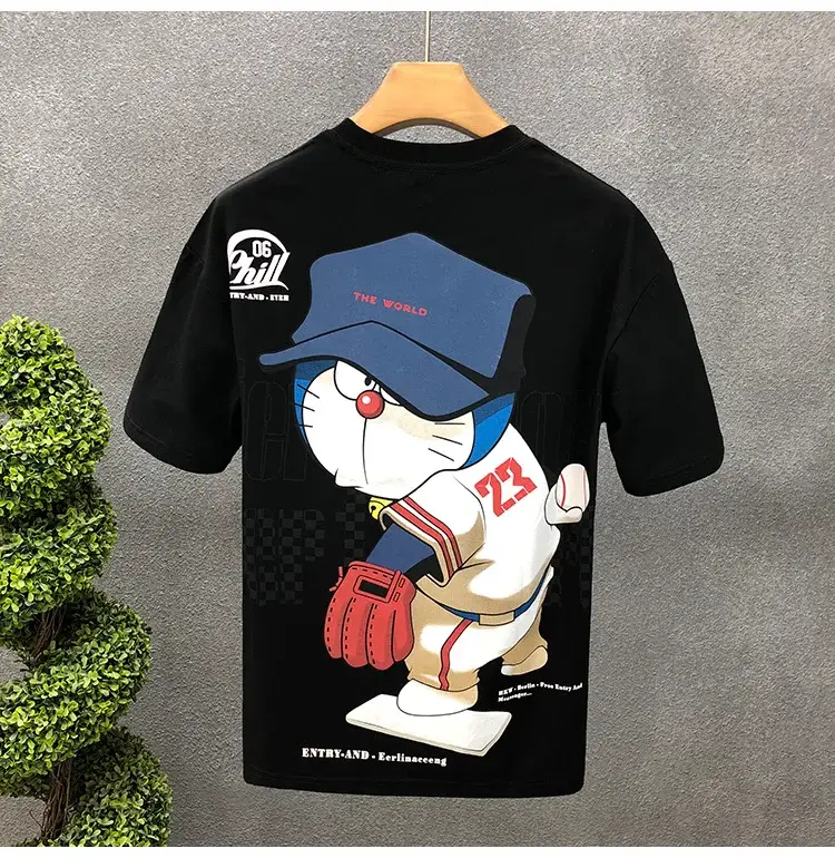 Cartoon Printed Short Sleeve T-shirt for Boys 2022 — feature 24