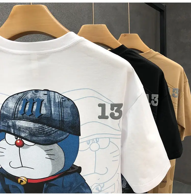 Cartoon Printed Short Sleeve T-shirt for Boys 2022 — feature 7