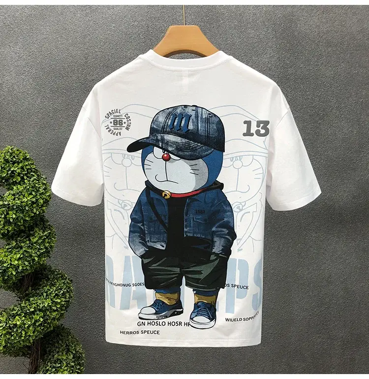 Cartoon Printed Short Sleeve T-shirt for Boys 2022 — feature 8
