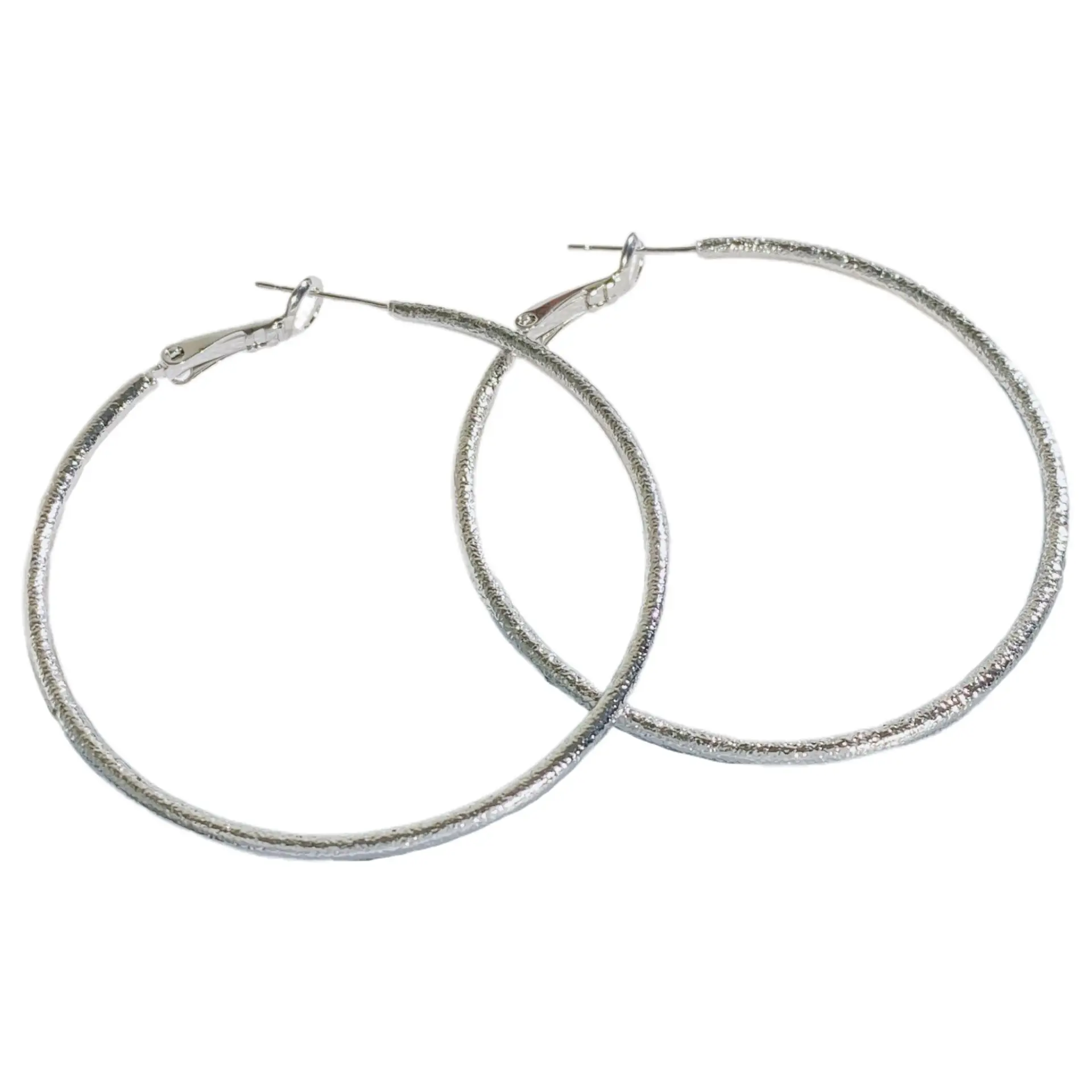 Frosted Cold Wind Big Circle Earrings Women - Image 7