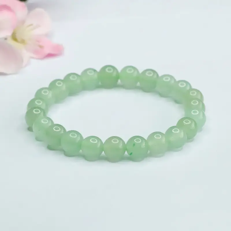 Guan Yu Jade Bracelet Single Circle Green Women - Image 4
