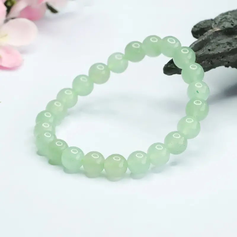 Guan Yu Jade Bracelet Single Circle Green Women - Image 5