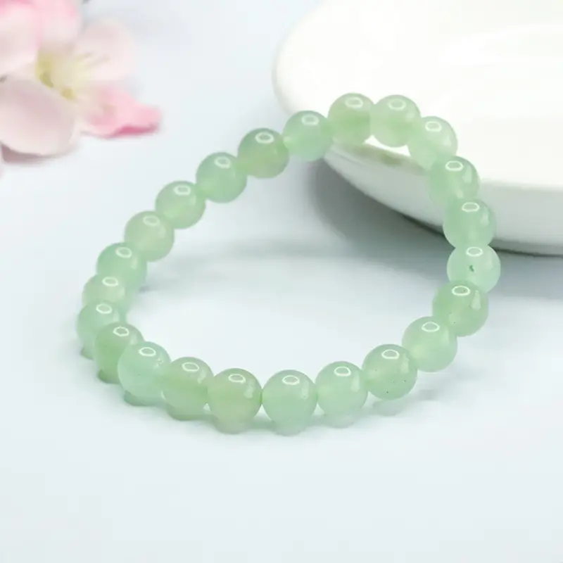Guan Yu Jade Bracelet Single Circle Green Women — feature 7