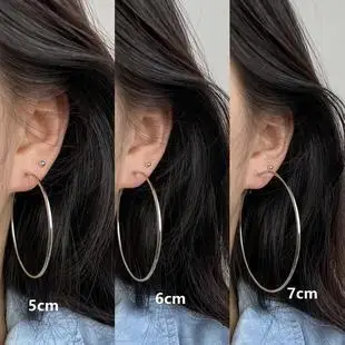 Silver Hoop Tassel Earrings for Women 2026 — feature 1