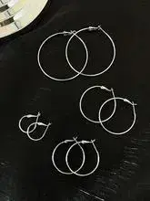 Silver Hoop Tassel Earrings for Women 2026 — feature 45