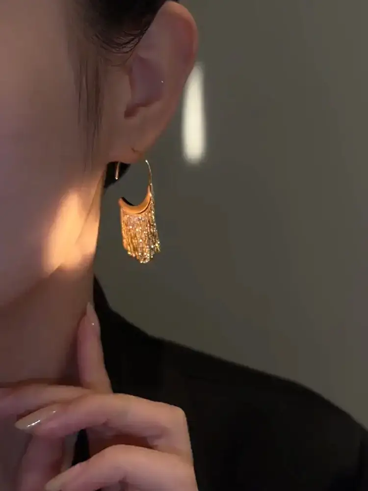 Silver Hoop Tassel Earrings for Women 2026 — feature 66