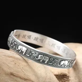 Fuzi Ruyi Push-Pull Silver Plated Women's Bracelet — feature 18