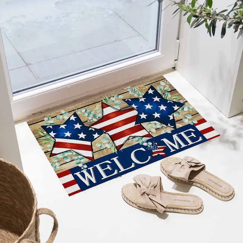 Independence Day Floor Mat with Land Of The Tree Design - Image 20