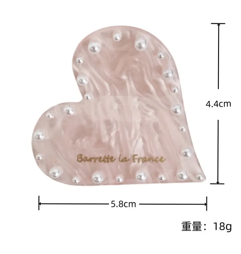 Y2K Five Pointed Star Hairpin Clip Pink — feature 25