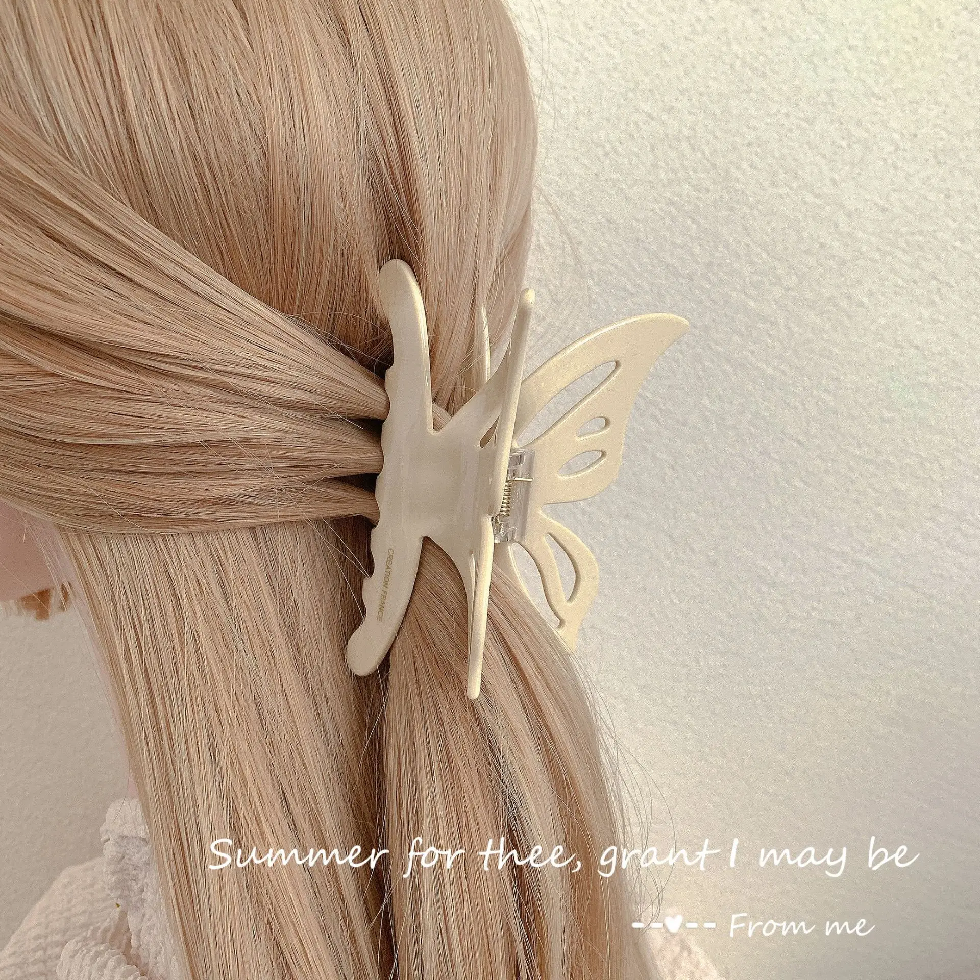 Y2K Five Pointed Star Hairpin Clip Pink — feature 33