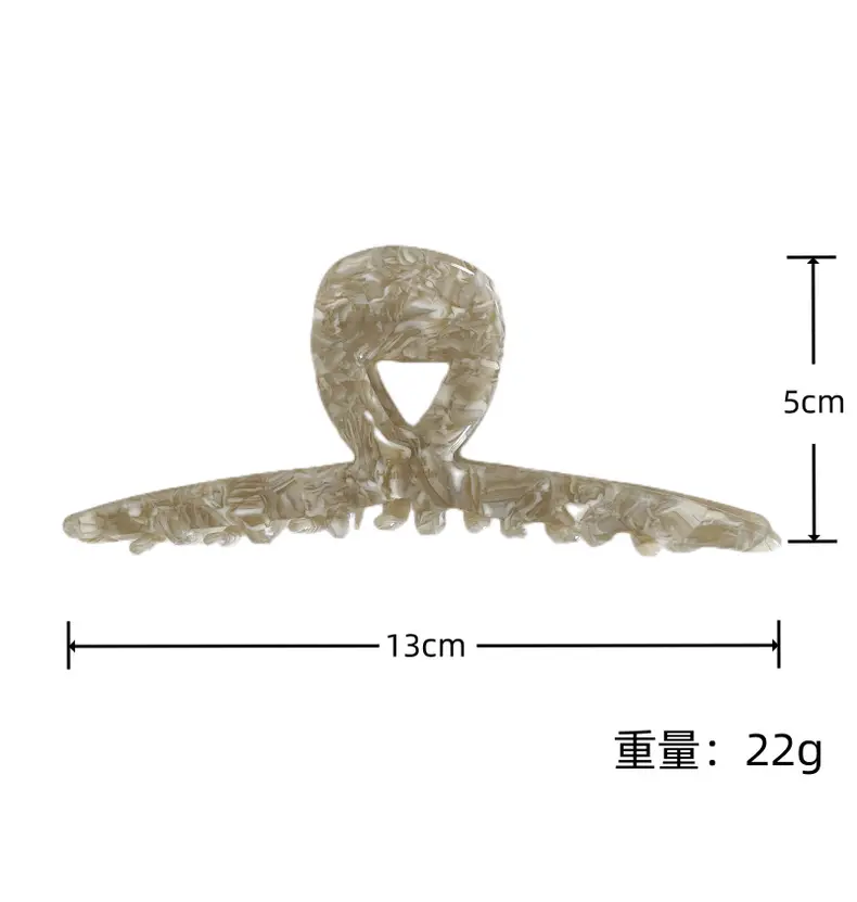 Korean Style Acrylic Shark Clip for Women Hairpin — feature 22