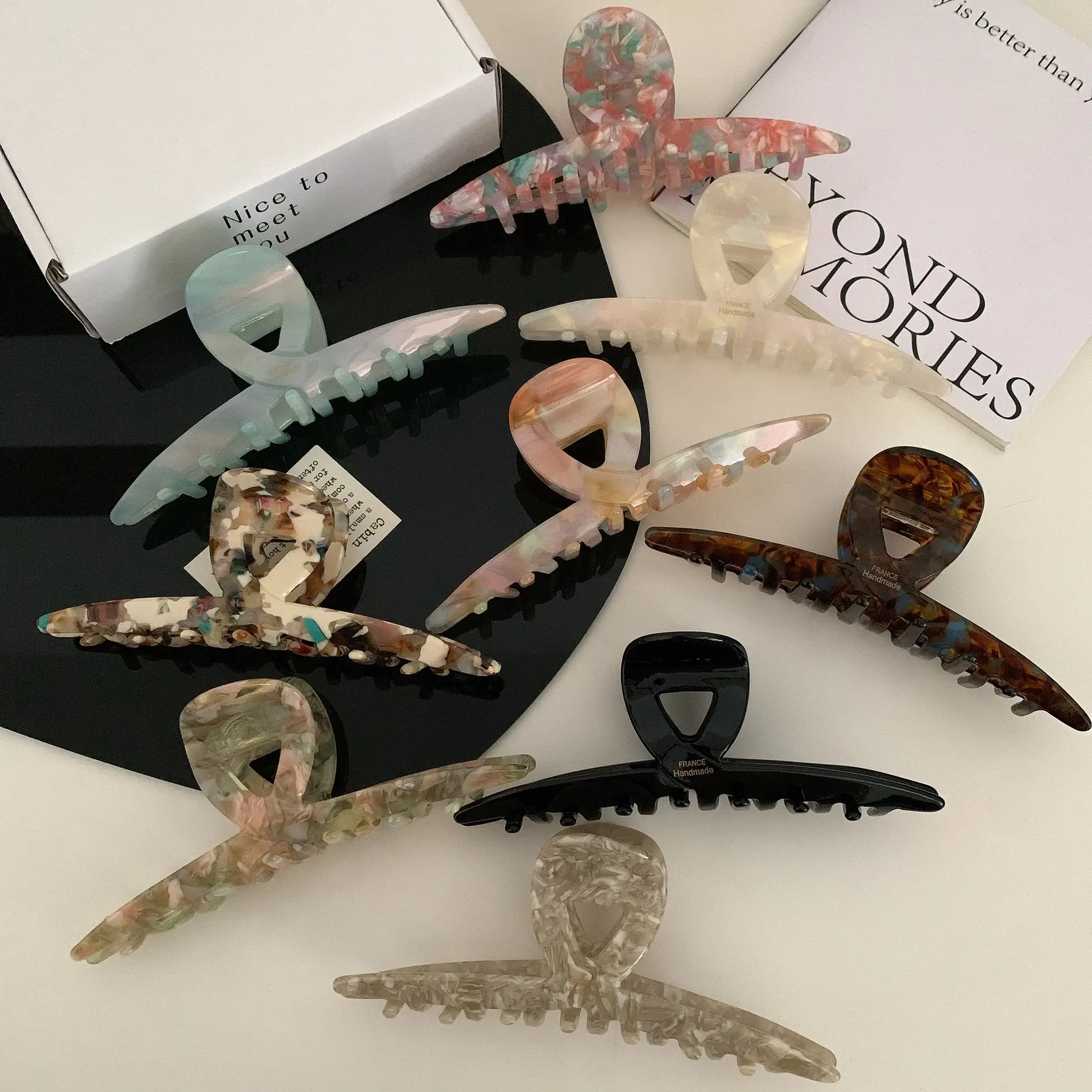 Korean Style Acrylic Shark Clip for Women Hairpin — feature 29