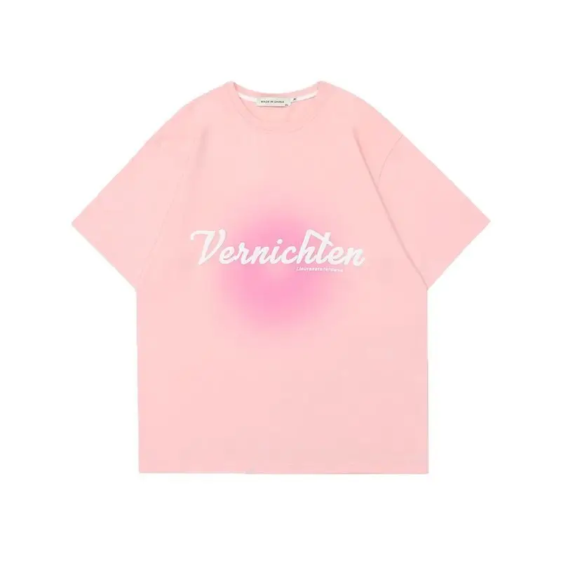 Japanese Style Soft T-Shirt Women Loose Short Sleeve Cream