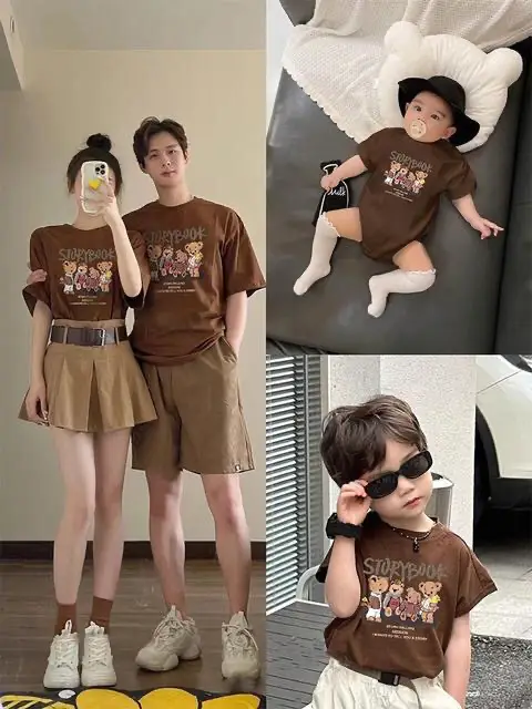 2024 Summer Family T-Shirt Set for Girls & Boys - Image 2