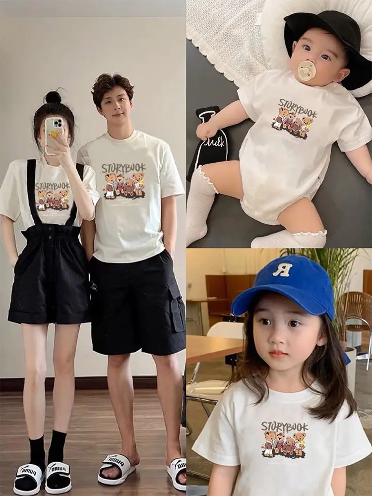 2024 Summer Family T-Shirt Set for Girls & Boys - Image 3