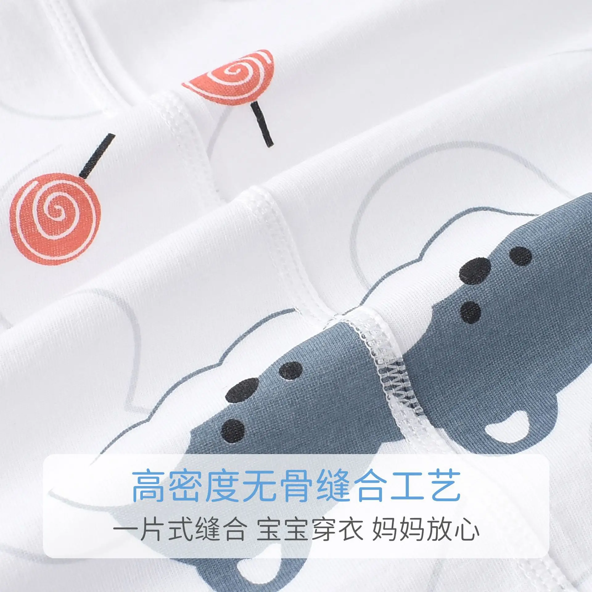 Baby Cotton Printed Jumpsuit for Summer - Image 6