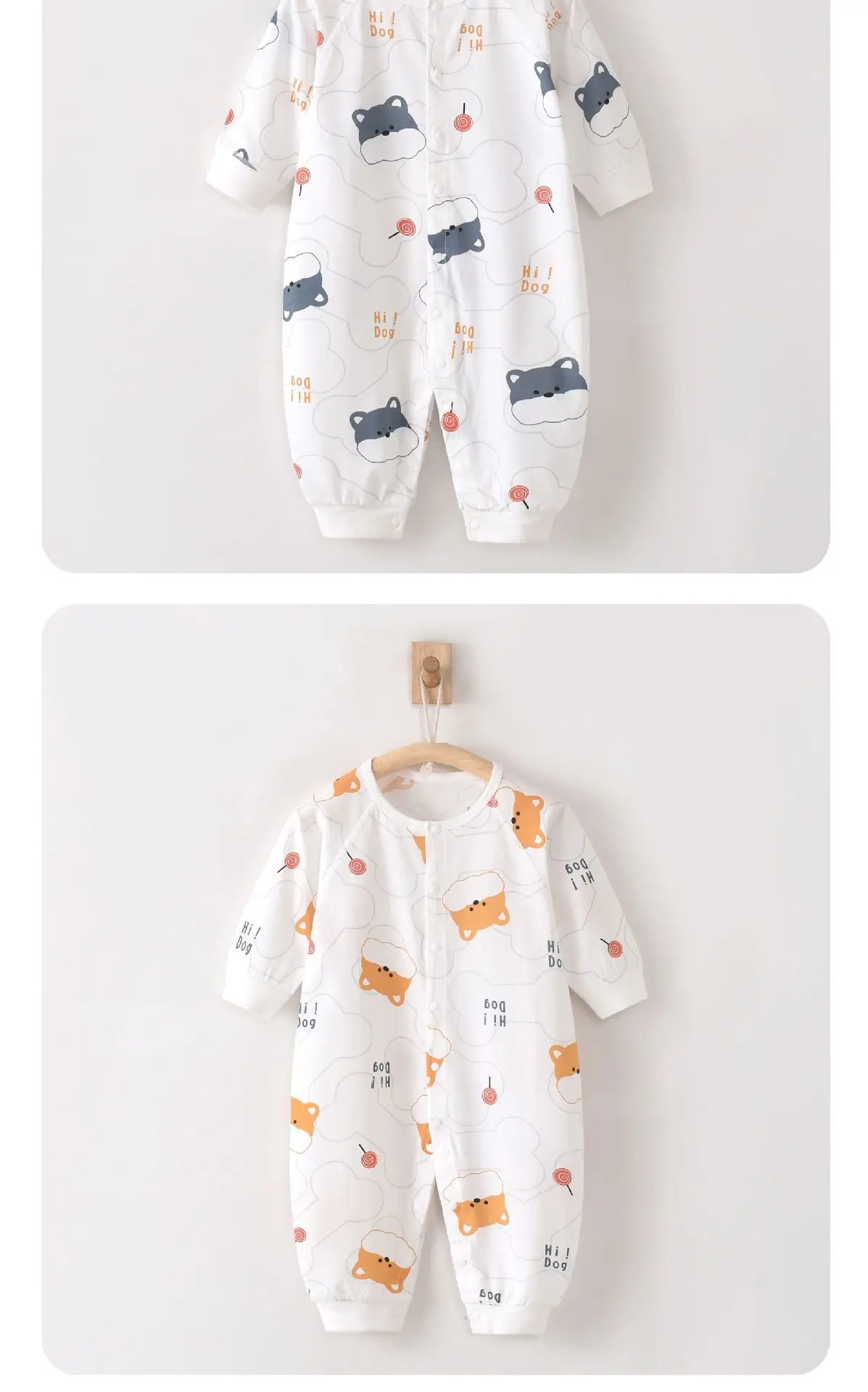 Baby Cotton Printed Jumpsuit for Summer β feature 9