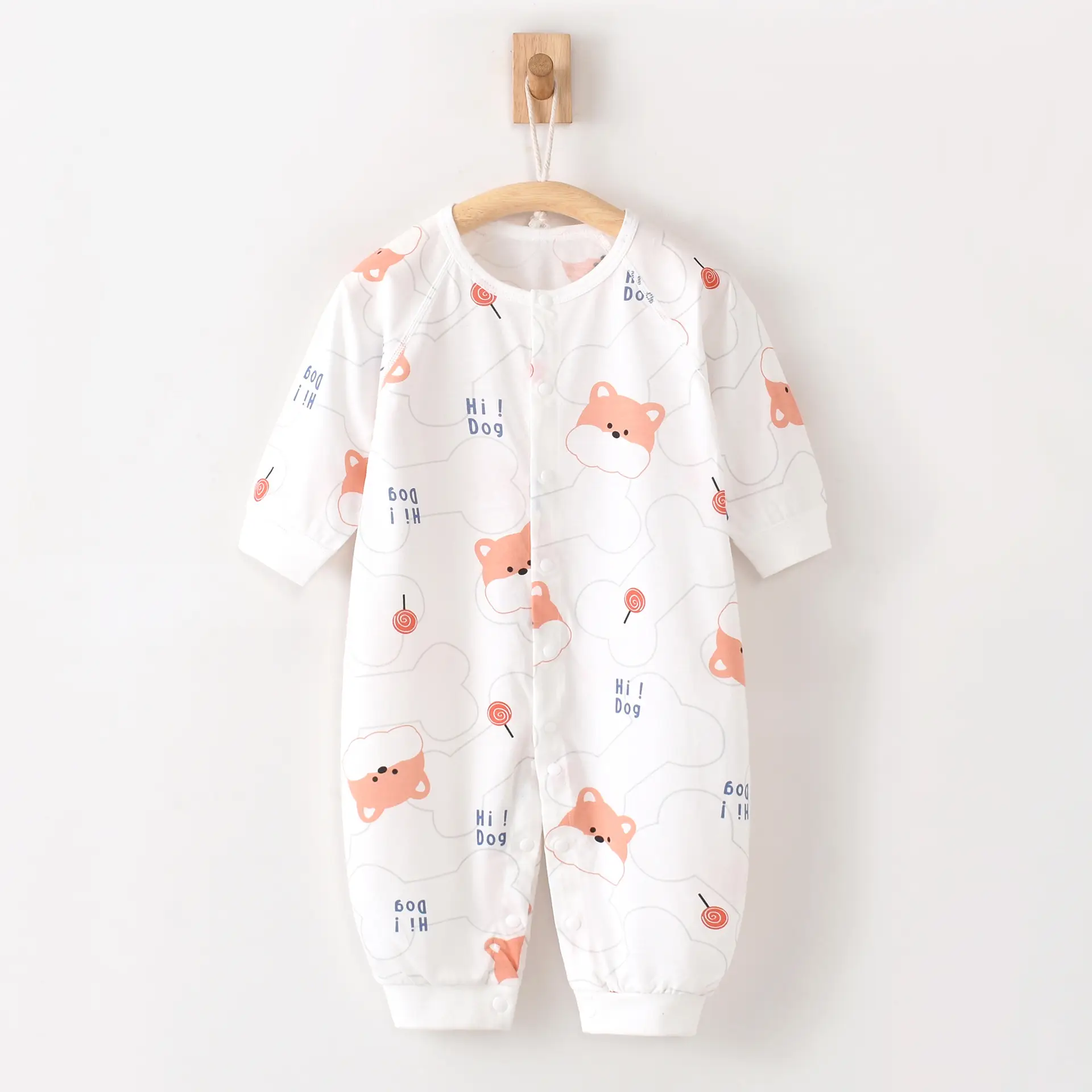 Baby Cotton Printed Jumpsuit for Summer - Image 2