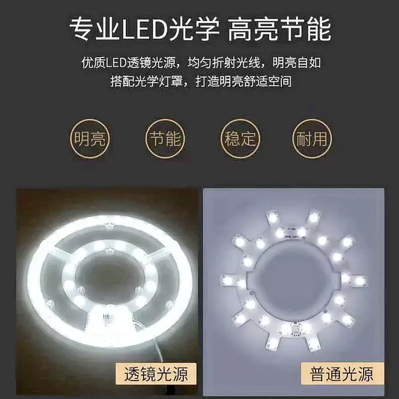 Magnetic LED Ceiling Lamp Panel Wick Replacement 12-120W — feature 1