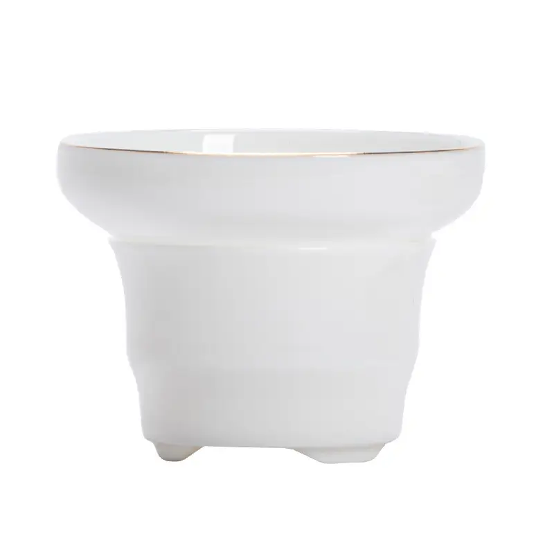 White Jade Tea Strainer All-Ceramic 102g - Image 9