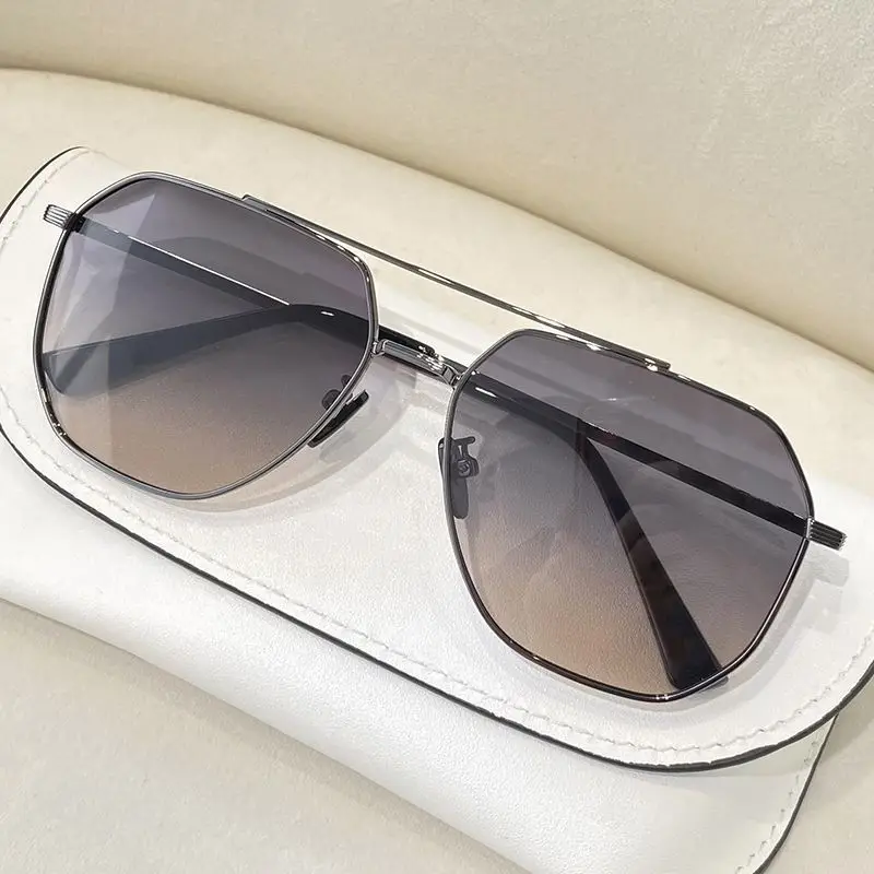 Men Polarized Driving Sunglasses 2024 Trendy Black - Image 11