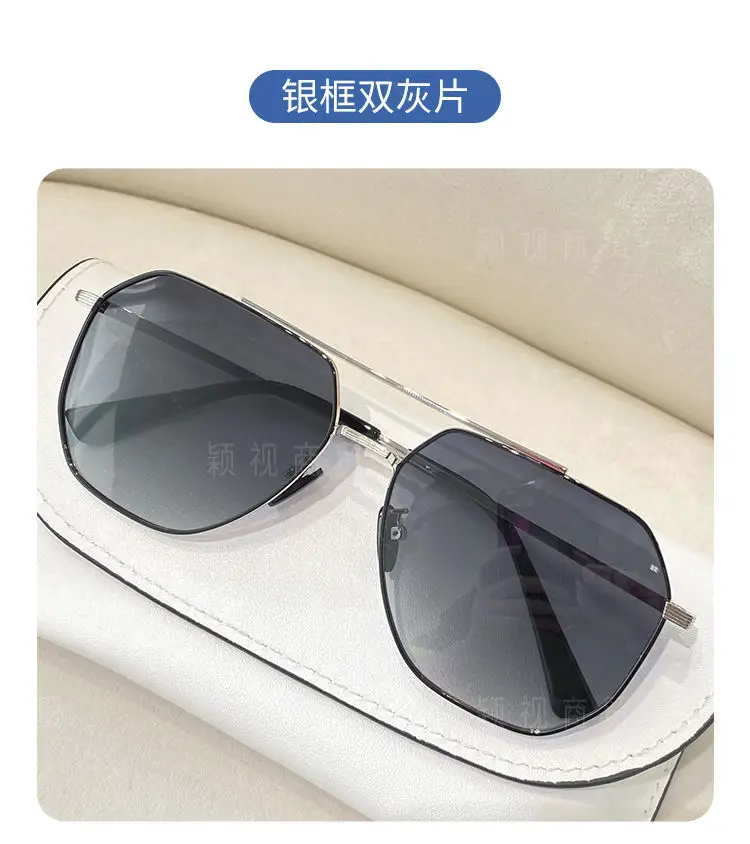Men Polarized Driving Sunglasses 2024 Trendy Black — feature 12