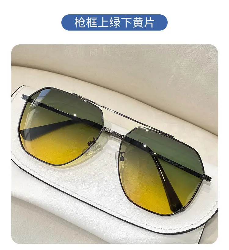 Men Polarized Driving Sunglasses 2024 Trendy Black — feature 16