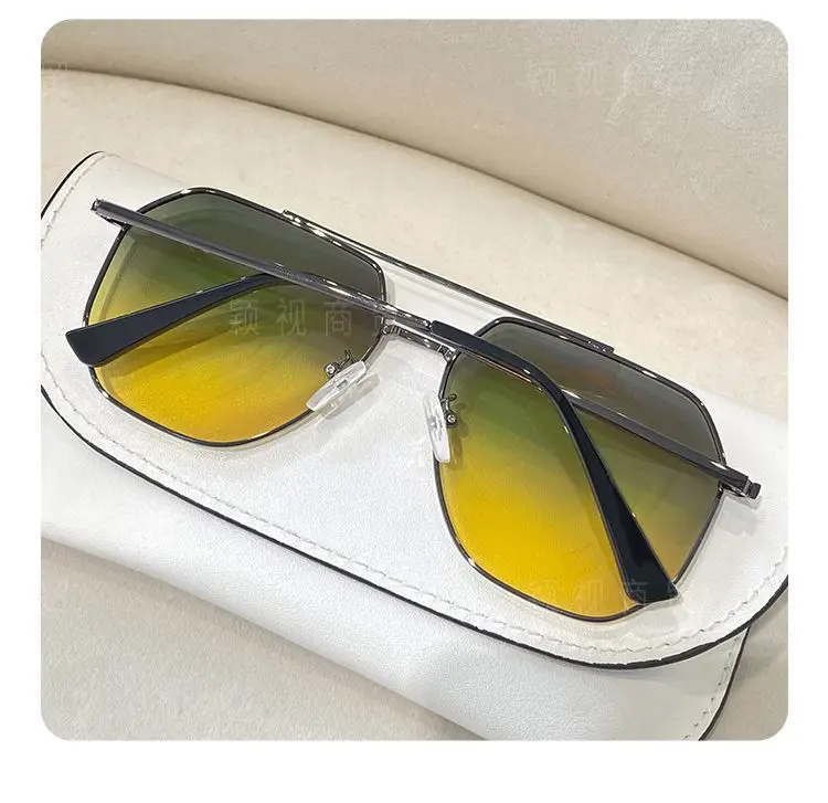 Men Polarized Driving Sunglasses 2024 Trendy Black — feature 17