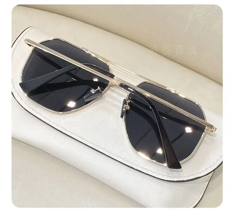 Men Polarized Driving Sunglasses 2024 Trendy Black — feature 9