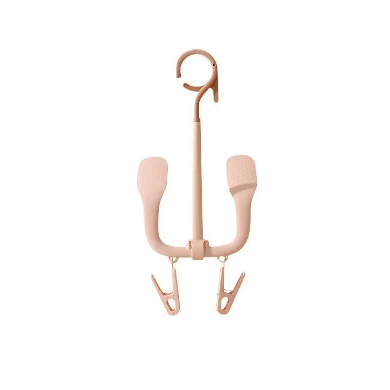 Pink Rotating Shoe Drying Rack for Home & Outdoor Use - Image 9