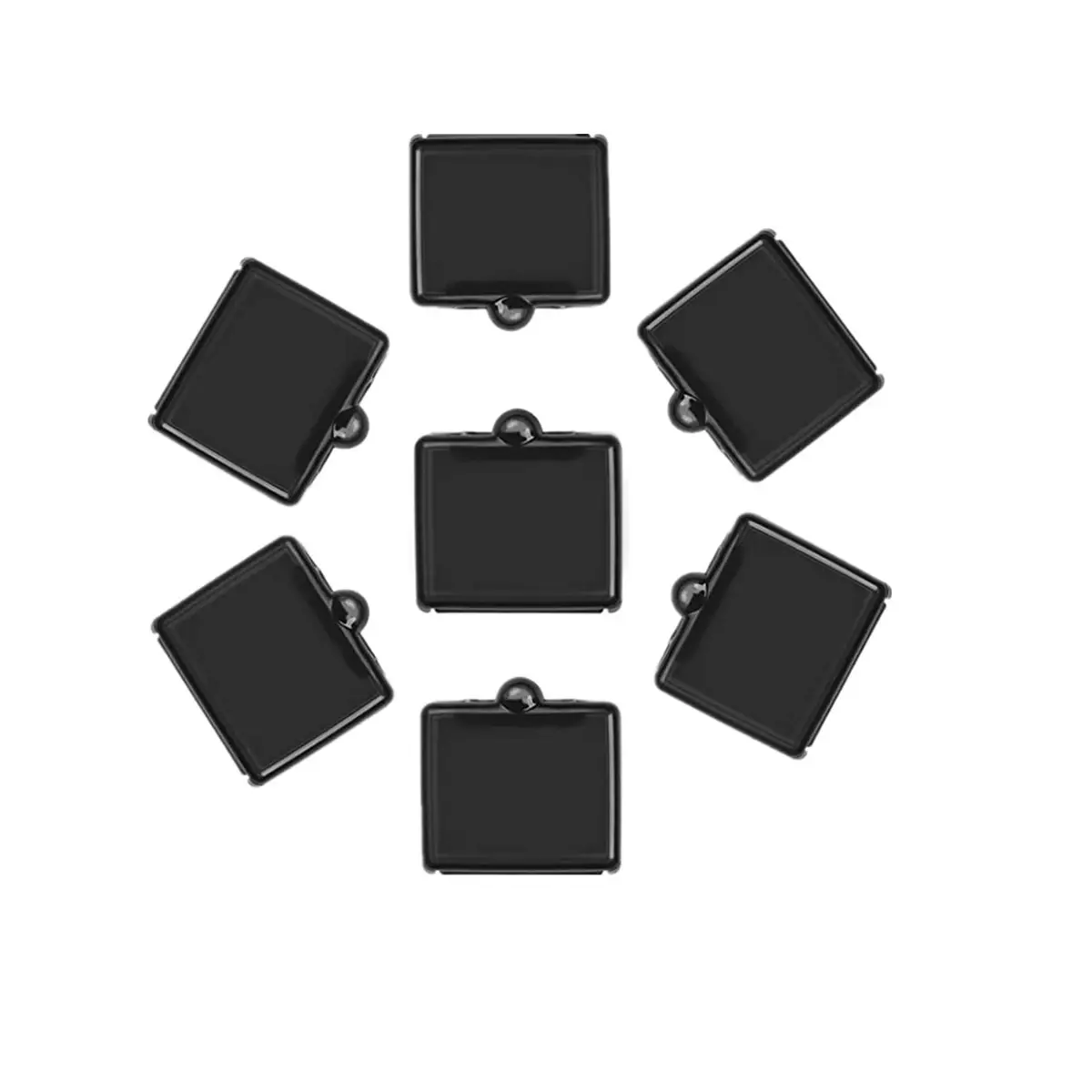 Rainbow 7-Piece Medicine Box Set for Daily Use