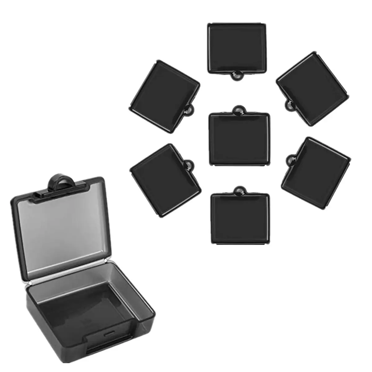 Rainbow 7-Piece Medicine Box Set for Daily Use