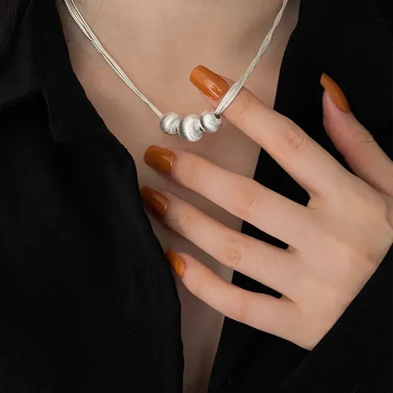 Korean Style Pearl Necklace for Women - Image 4