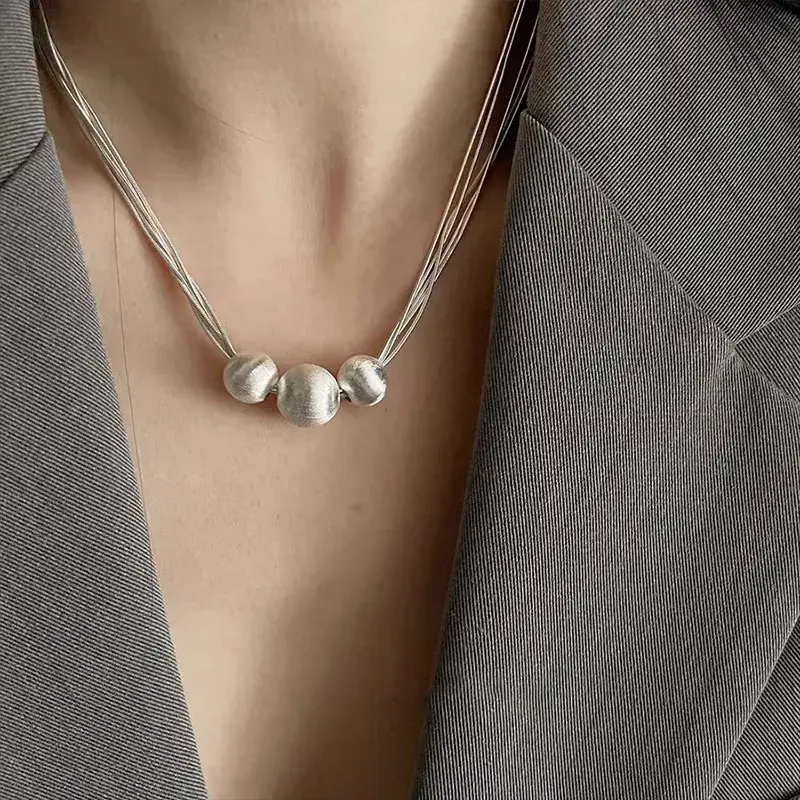 Korean Style Pearl Necklace for Women - Image 5