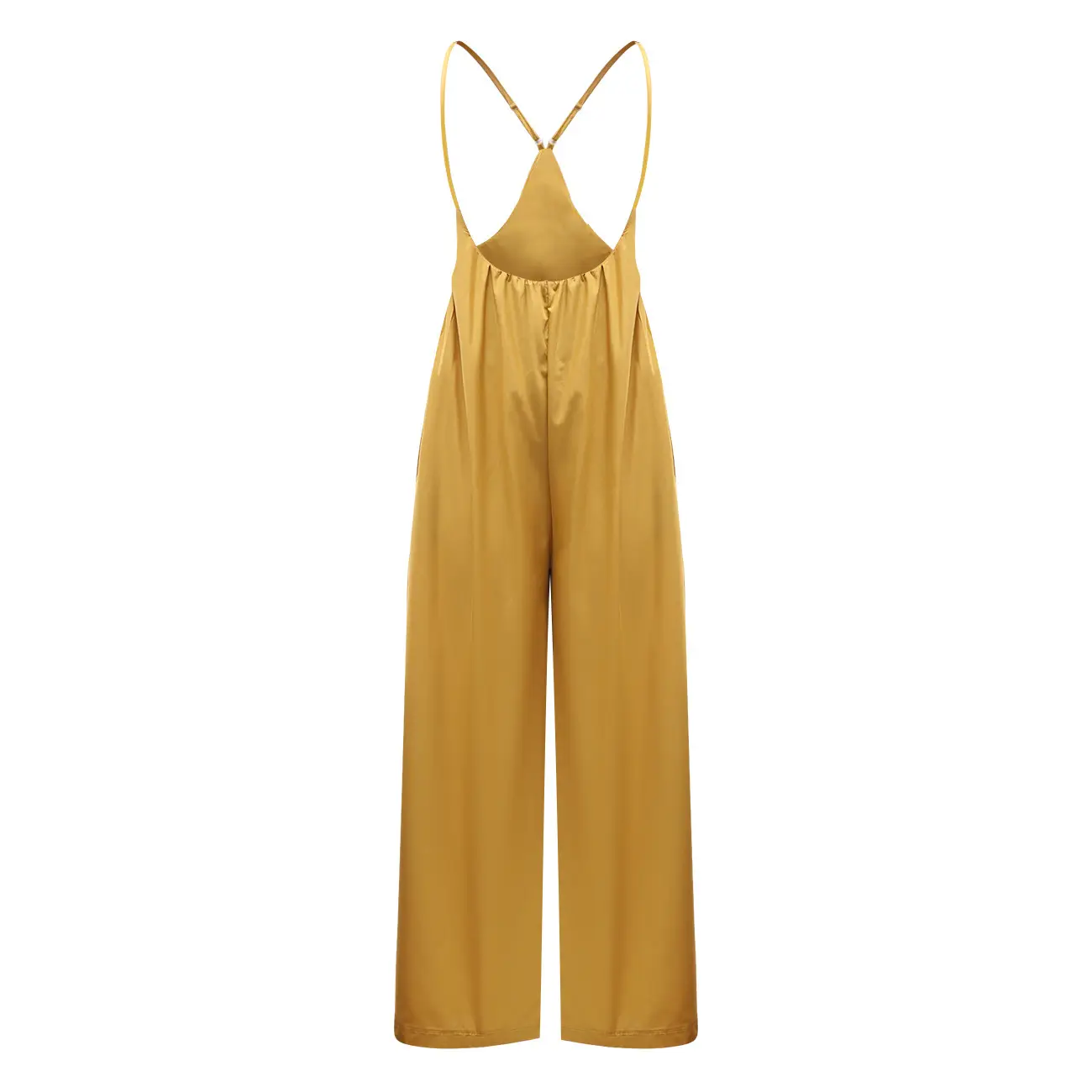 2023 Cotton Wide Leg Jumpsuit Black Cotton Women - Image 5