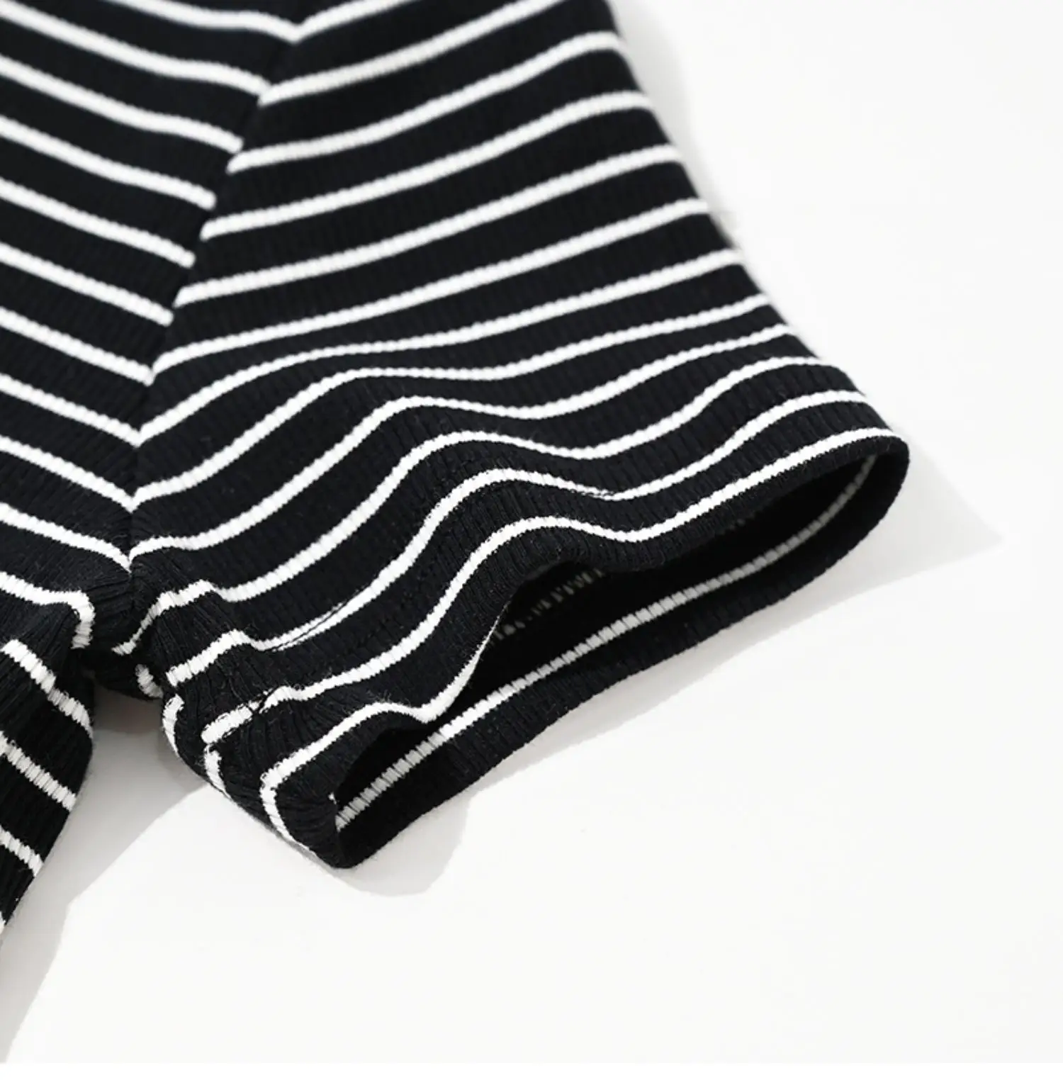 Striped Cotton T-Shirt for Boys Girls Large Summer — feature 16