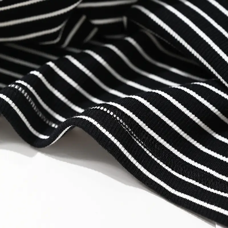 Striped Cotton T-Shirt for Boys Girls Large Summer — feature 19