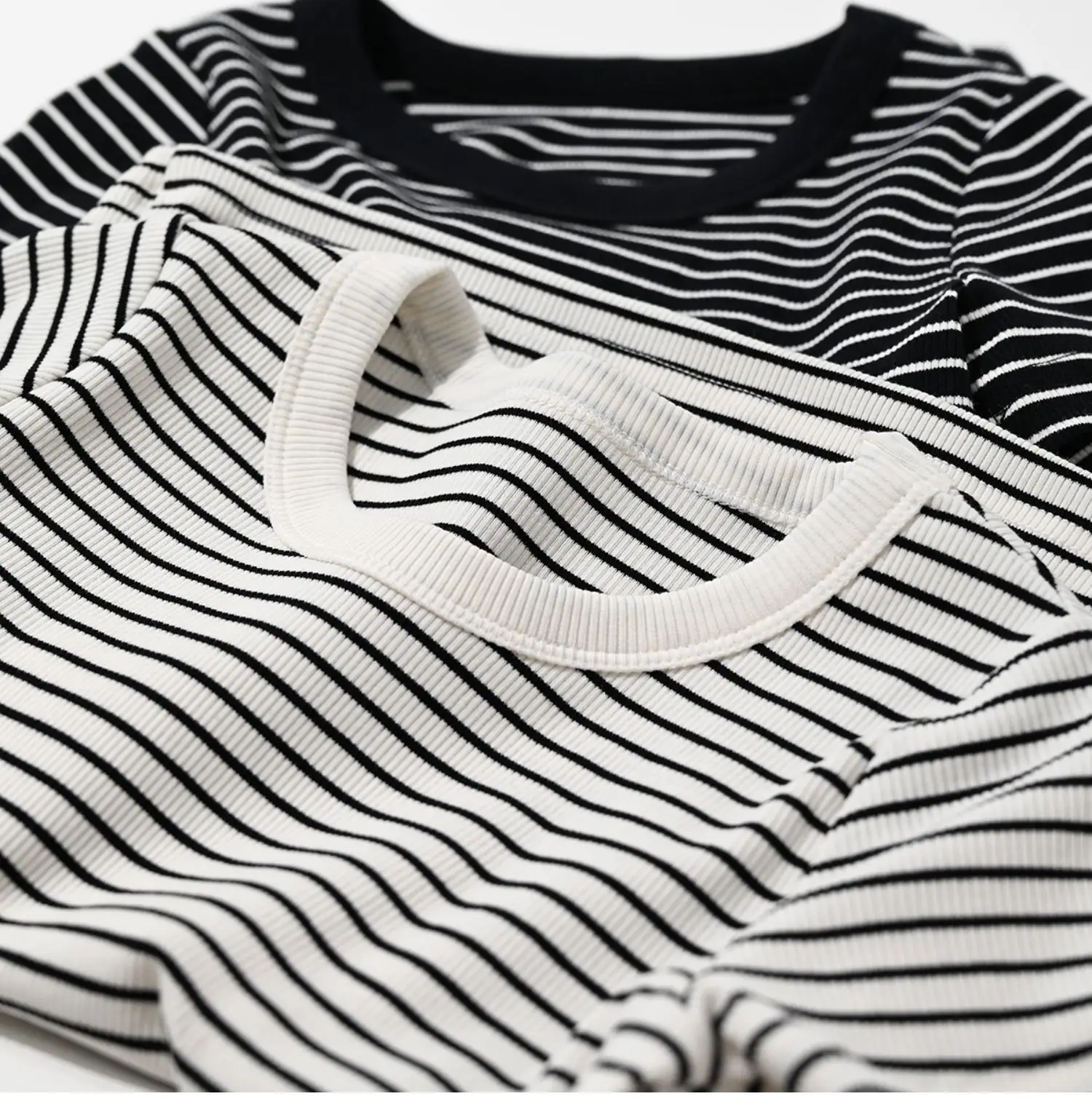 Striped Cotton T-Shirt for Boys Girls Large Summer — feature 5