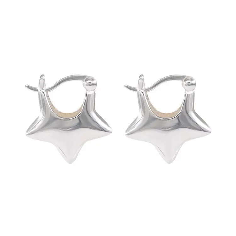 S925 Silver Star Earrings for Women 2025 New Style - Image 7
