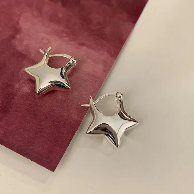 S925 Silver Star Earrings for Women 2025 New Style — feature 39
