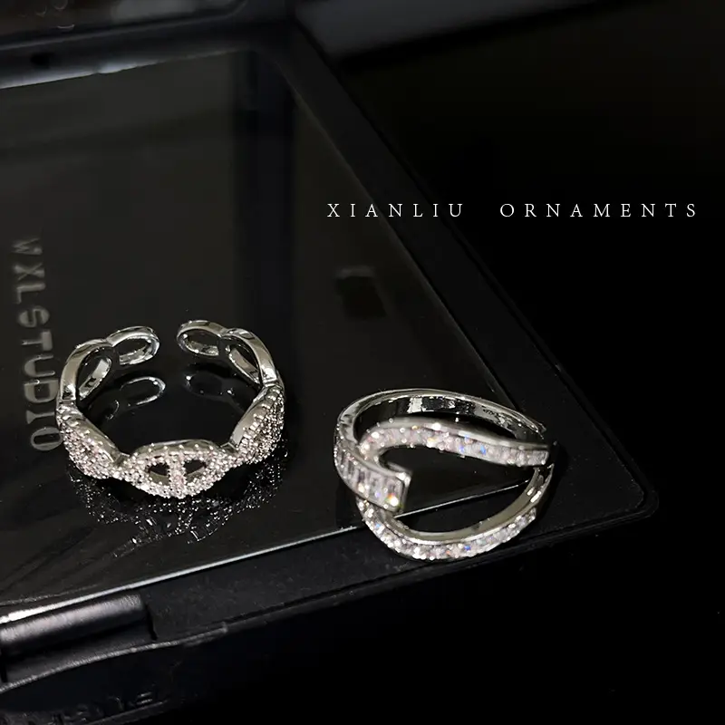 Women's Zircon Pig Nose Ring High-End Fashion 2025 - Image 6