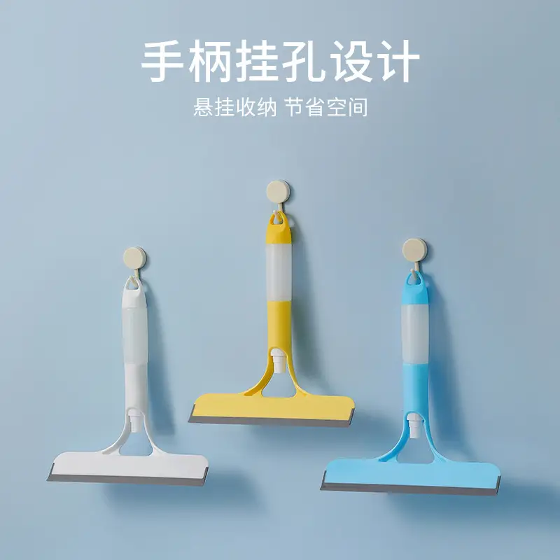 Yellow T-Shape Glass Scraper for Home & Office