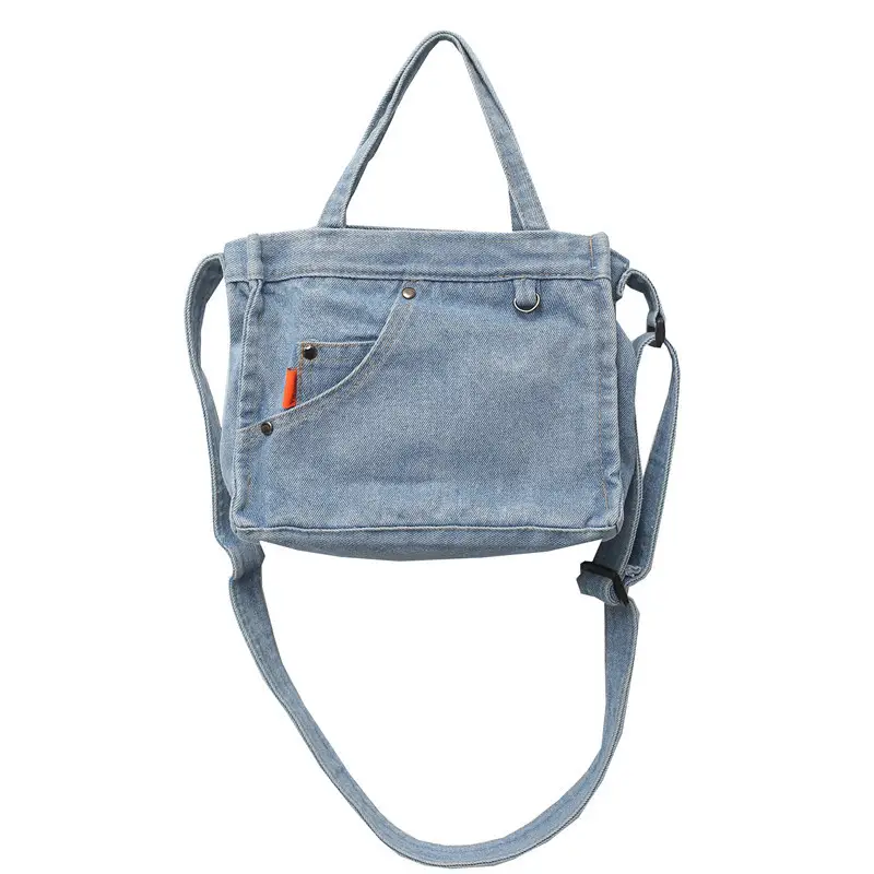 Denim Square Bag for Women 2023 Spring Mobile Phone Bag - Image 5