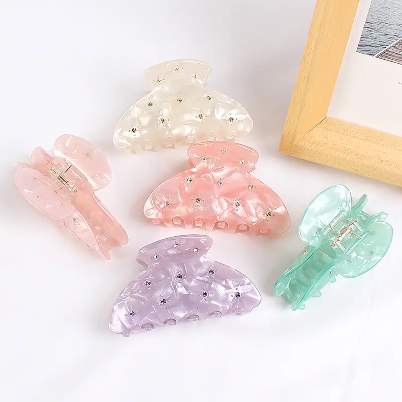 Pink Diamond Hair Clips for Girls - Image 7