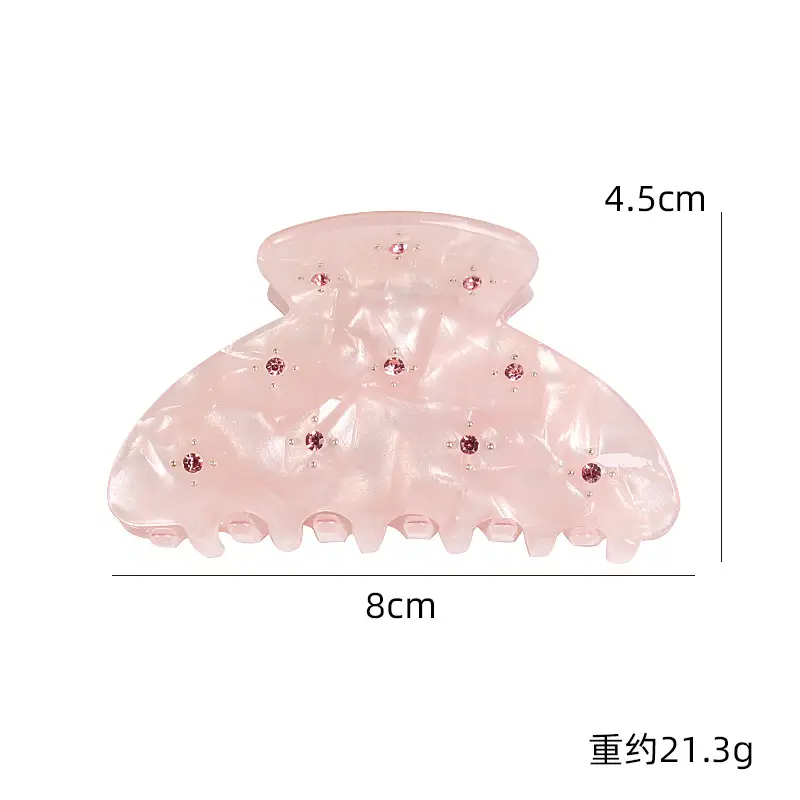 Pink Diamond Hair Clips for Girls - Image 8